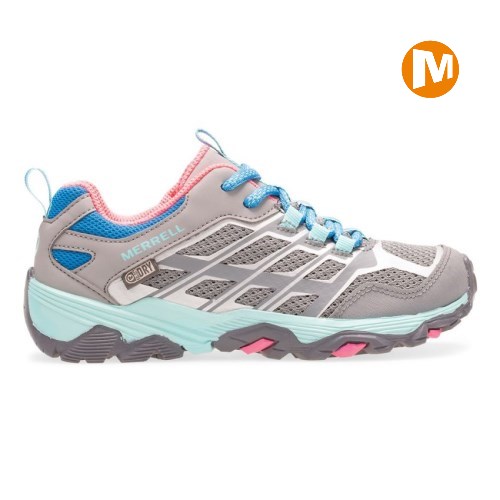 Tenis Merrell Moab FST Low Waterproof Niños MX.K.CLV